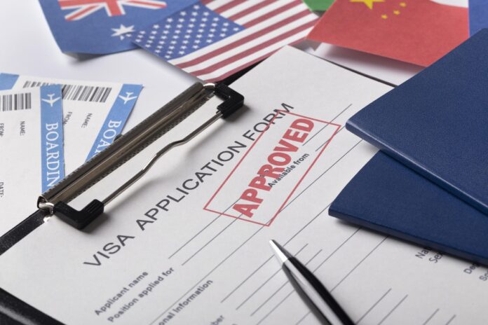 visa-application-composition-with-europe-america-flag