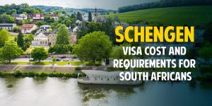 Schengen visa cost for South Africa